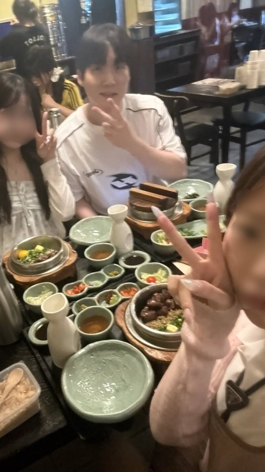 성수에서 함께 식사한 한일 친구들