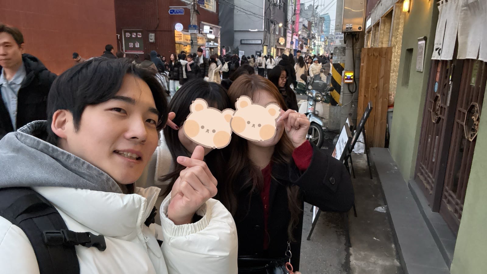 성수에서 만난 일본인 여행자들